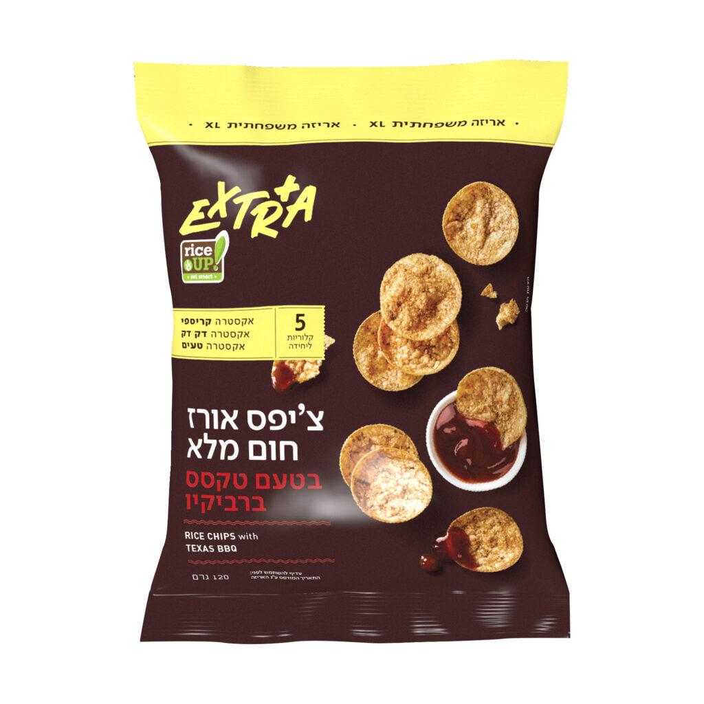 אקסטרה צ'יפס - טקסס ברביקיו 120 גרם image