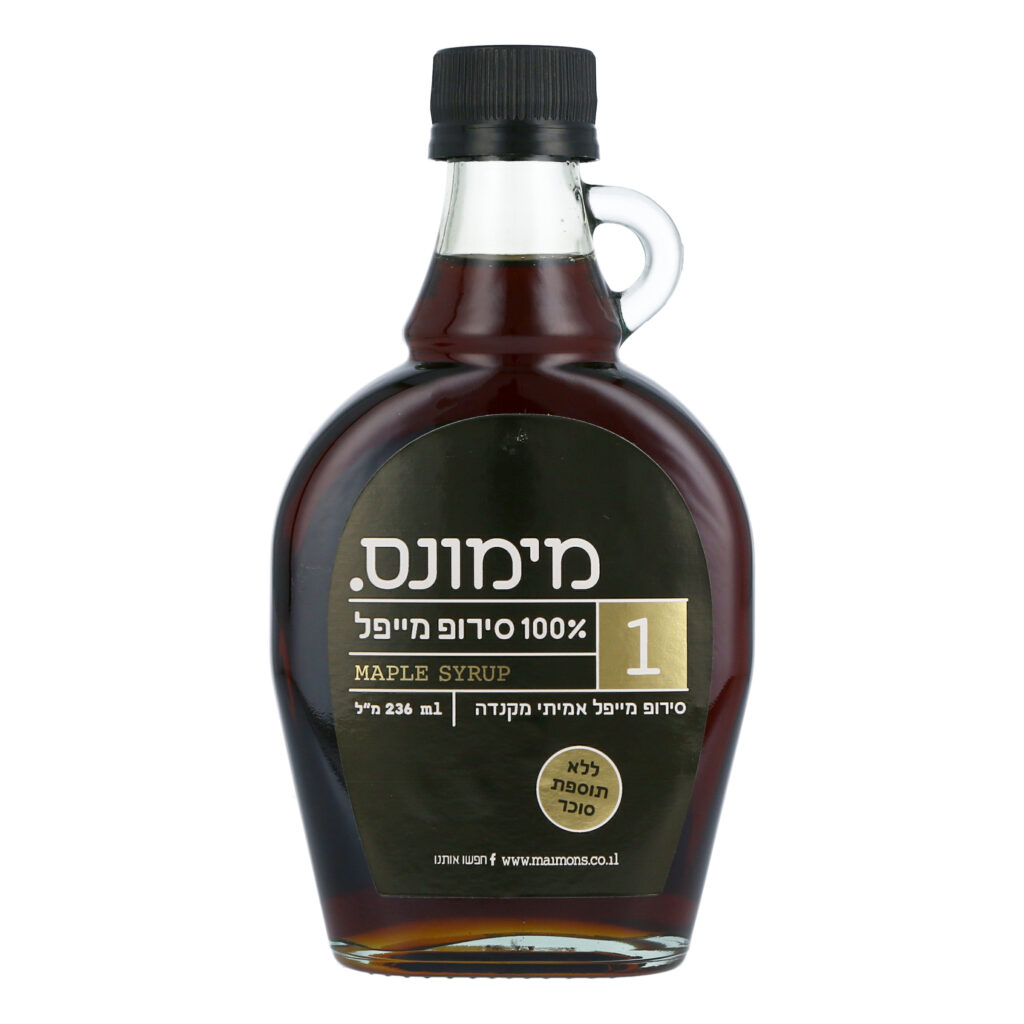 סירופ מייפל אמיתי 100% מקנדה - 236 מ